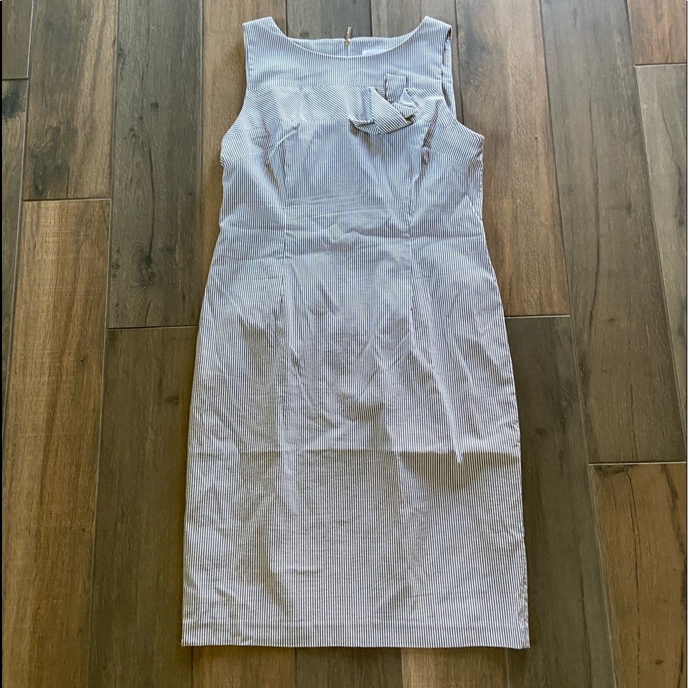 NEVER WORN Pinstriped Calvin Klein dress!!